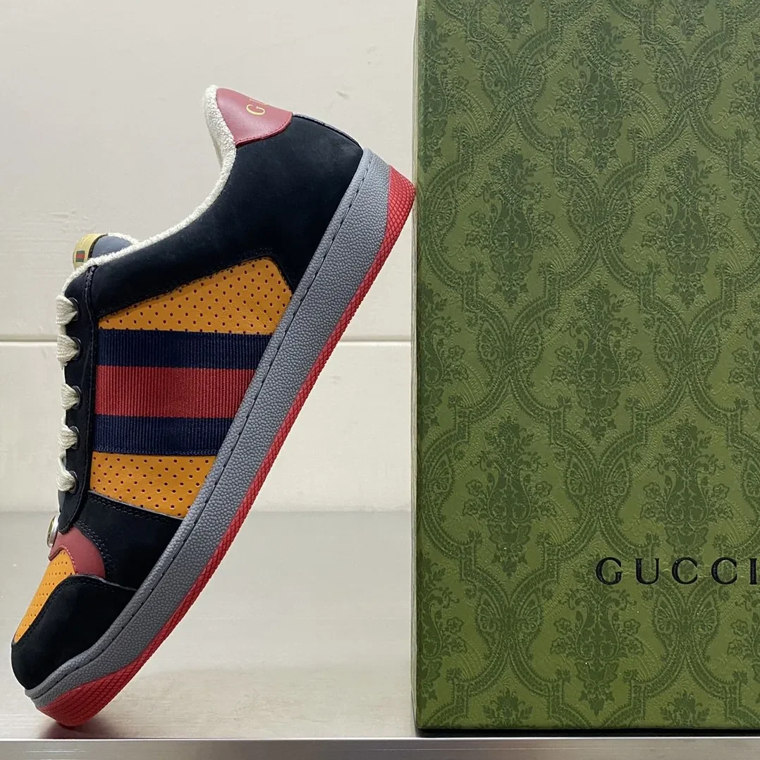 Gucci Screener GG Sneaker Black Gucci Screener GG Sneaker Black