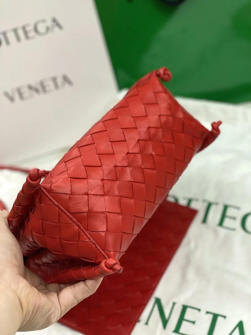 Bottega Veneta Backpack Red Bottega Veneta Backpack Red