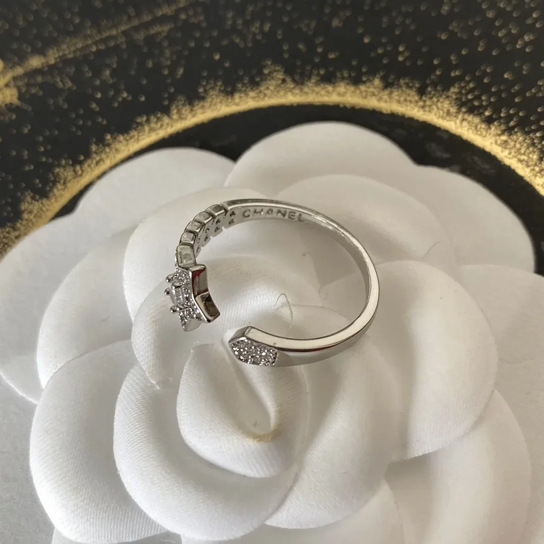 Chanel Coco Rings Silver
