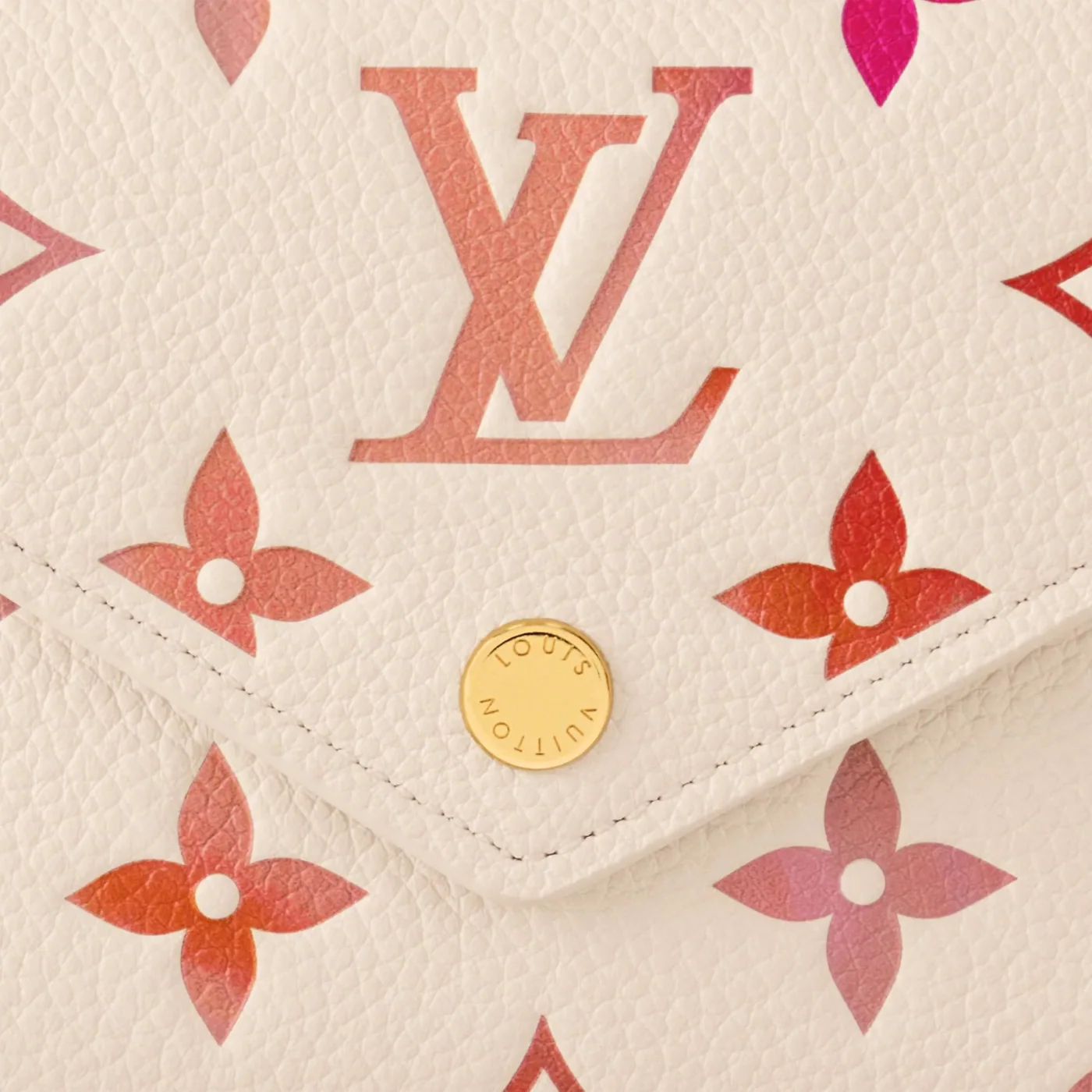 Louis Vuitton Victorine Wallet Cream 4.7 Inches/
