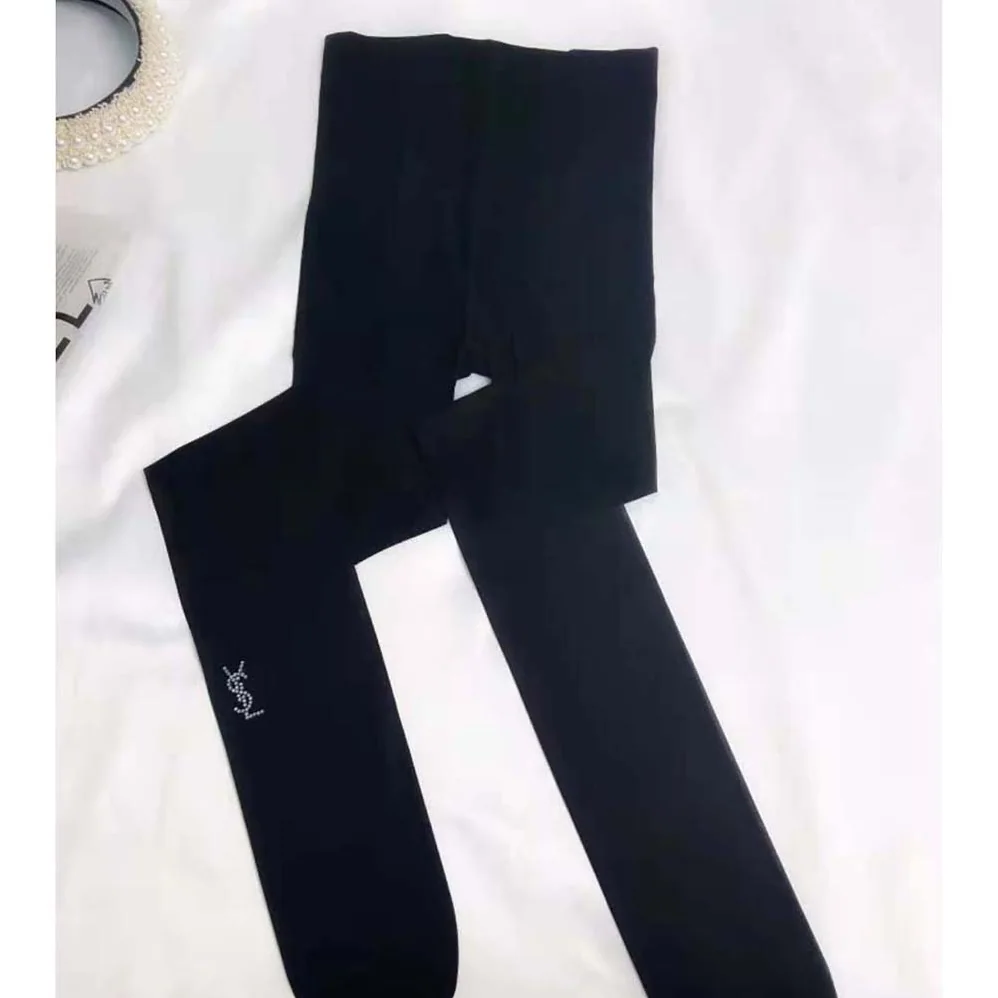 Saint Laurent YSL Sheer Black YSL Tights for Women Saint Laurent YSL Sheer Black YSL Tights for Women