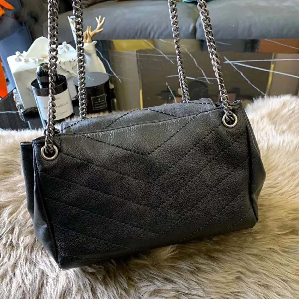 Saint Laurent YSL Nolita Small Bag Vintage Leather for Women in Black Saint Laurent YSL Nolita Small Bag Vintage Leather for Women in Black