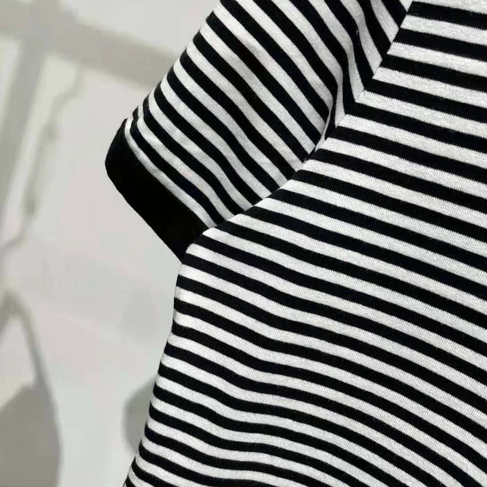 Celine 70's Anchor T for Women in shirt in Striped Jersey Celine 70's Anchor T for Women in shirt in Striped Jersey