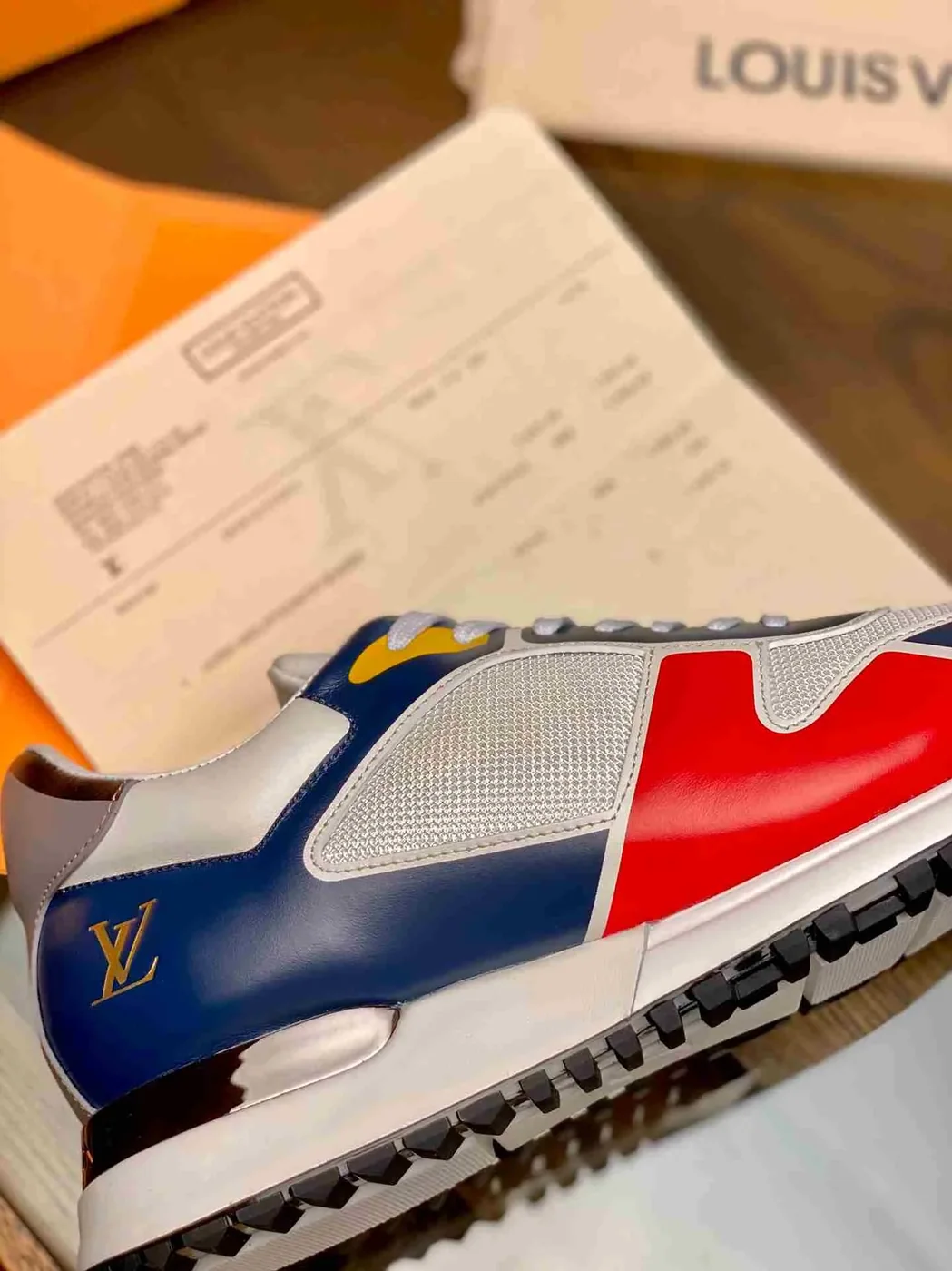 Louis Vuitton Run Away Sneaker Blue Louis Vuitton Run Away Sneaker Blue