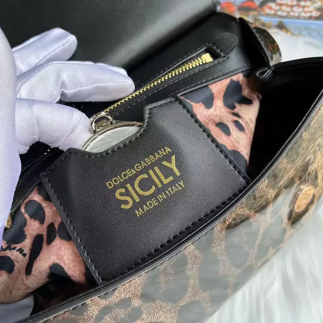 Dolce Gabbana D&G KIM DOLCE&GABBANA Large Sicily Handbag for Women Dolce Gabbana D&G KIM DOLCE&GABBANA Large Sicily Handbag for Women