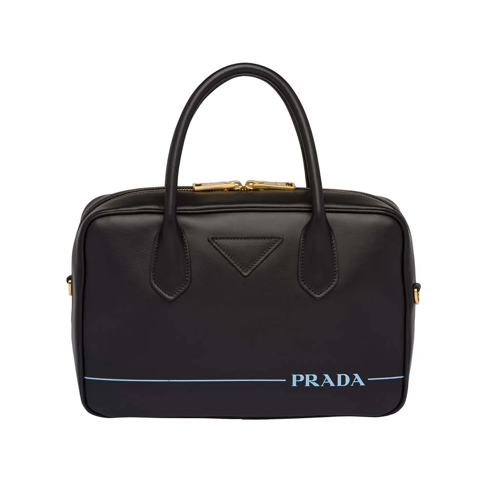 Prada Mirage Small Leather Bag for Women in Black