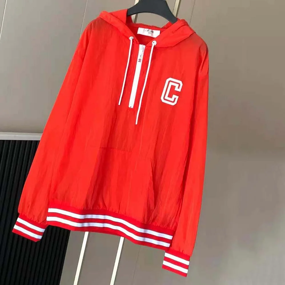 Celine Windbreaker in Lightweight Nylon for Women