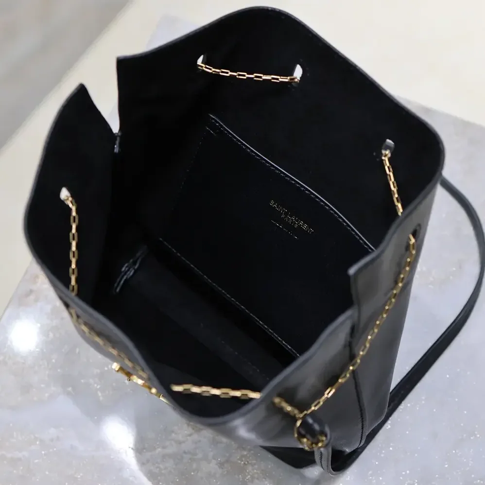Saint Laurent YSL Pochon in Lambskin for Women