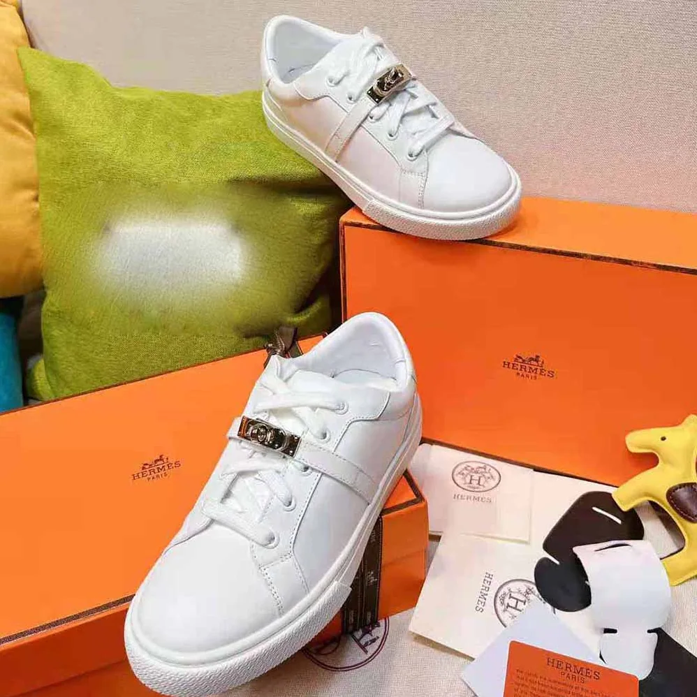Hermes Day Sneaker in Calfskin and Matte Mississippiensis Alligator Leather for Women Hermes Day Sneaker in Calfskin and Matte Mississippiensis Alligator Leather for Women