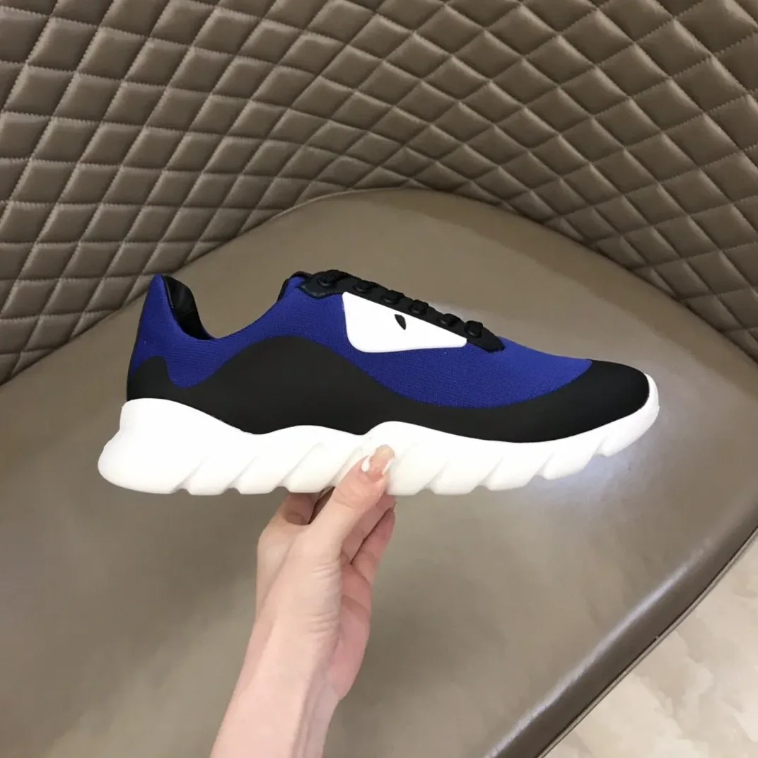 Fendi Force Black in Blue Sneakers