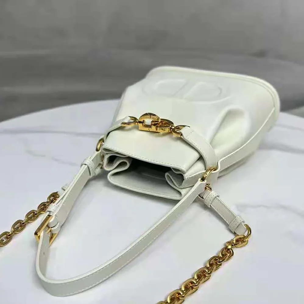 Dior Medium C'est Dior Bag Latte CD for Women in Embossed Calfskin
