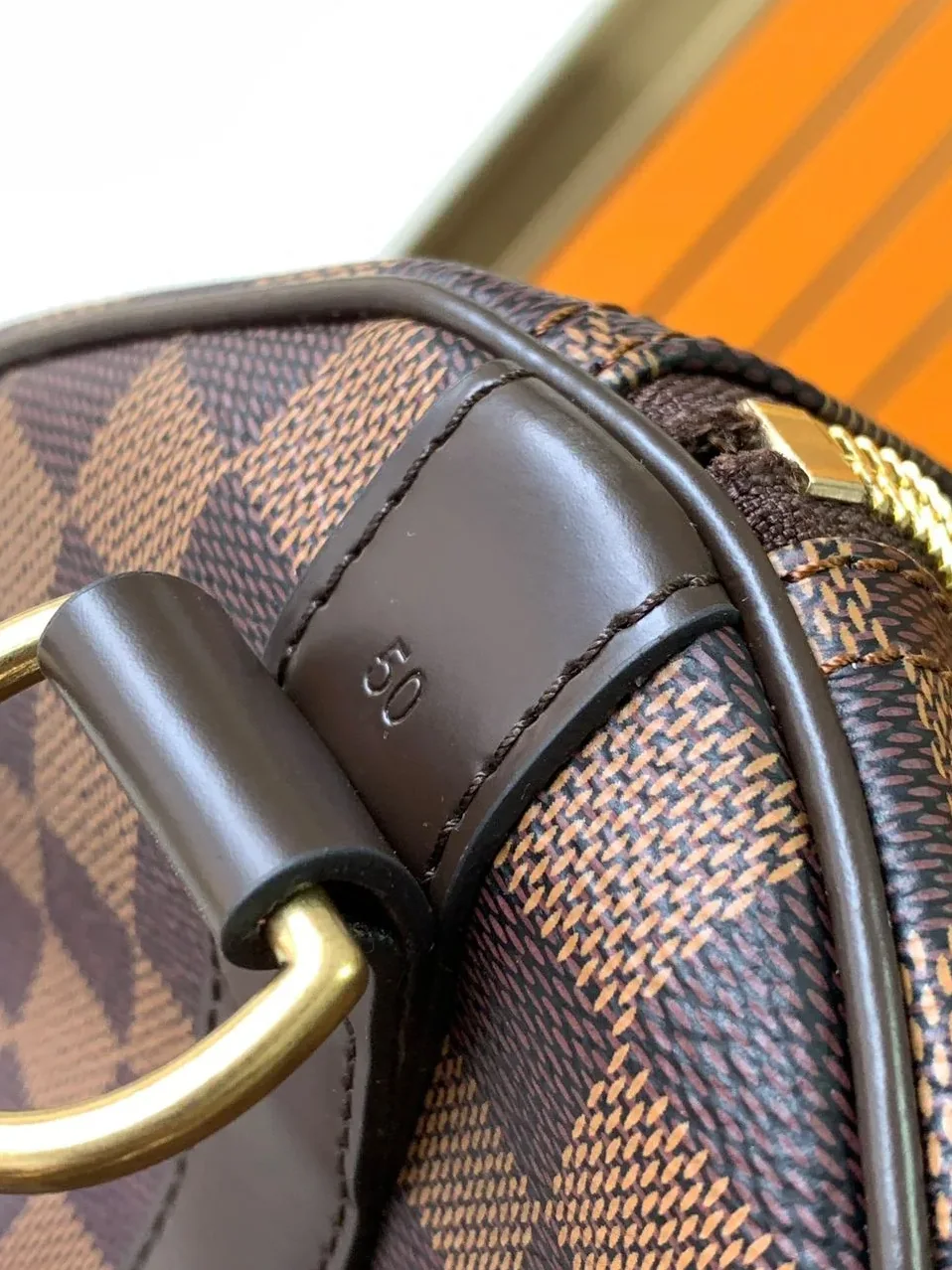 Louis Vuitton Luggage Bag Damier Brown