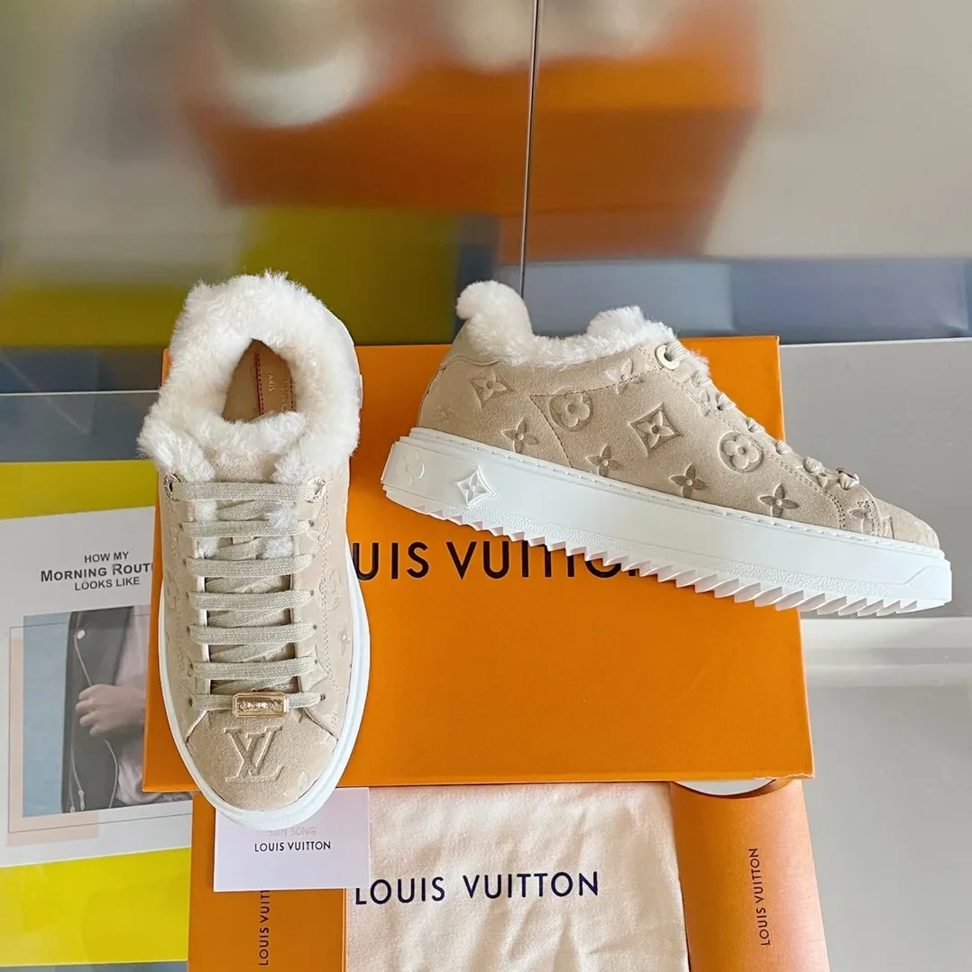 Louis Vuitton Time Out Sneaker Brown for Women