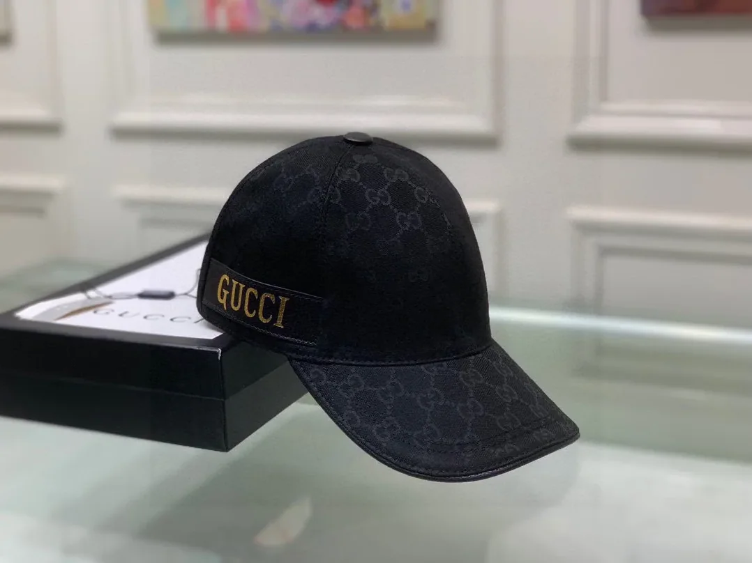 Gucci Baseball Hat Black Gucci Baseball Hat Black