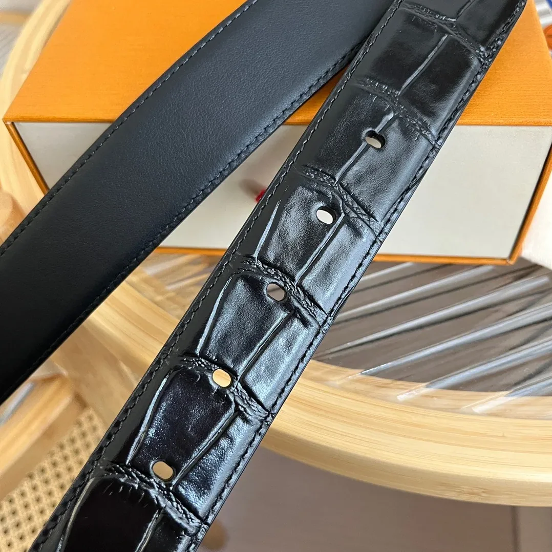 Louis Vuitton Heritage Belt Black