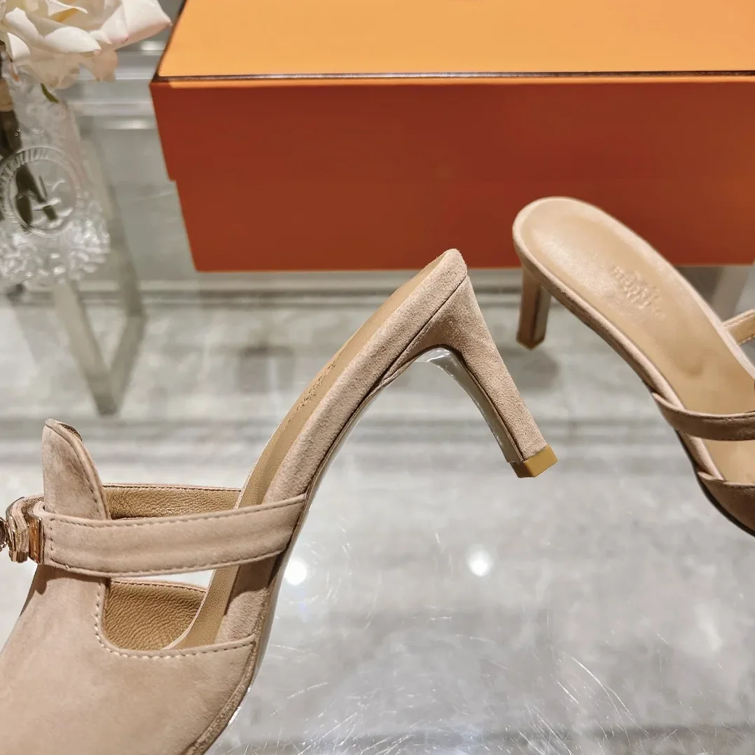 Hermes Cute Sandal Beige Hermes Cute Sandal Beige
