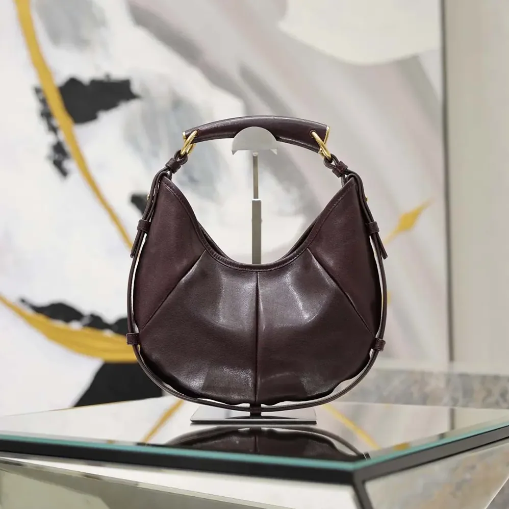 Saint Laurent YSL Mombasa Small In Leather for Women in Rouge Cabernet Saint Laurent YSL Mombasa Small In Leather for Women in Rouge Cabernet