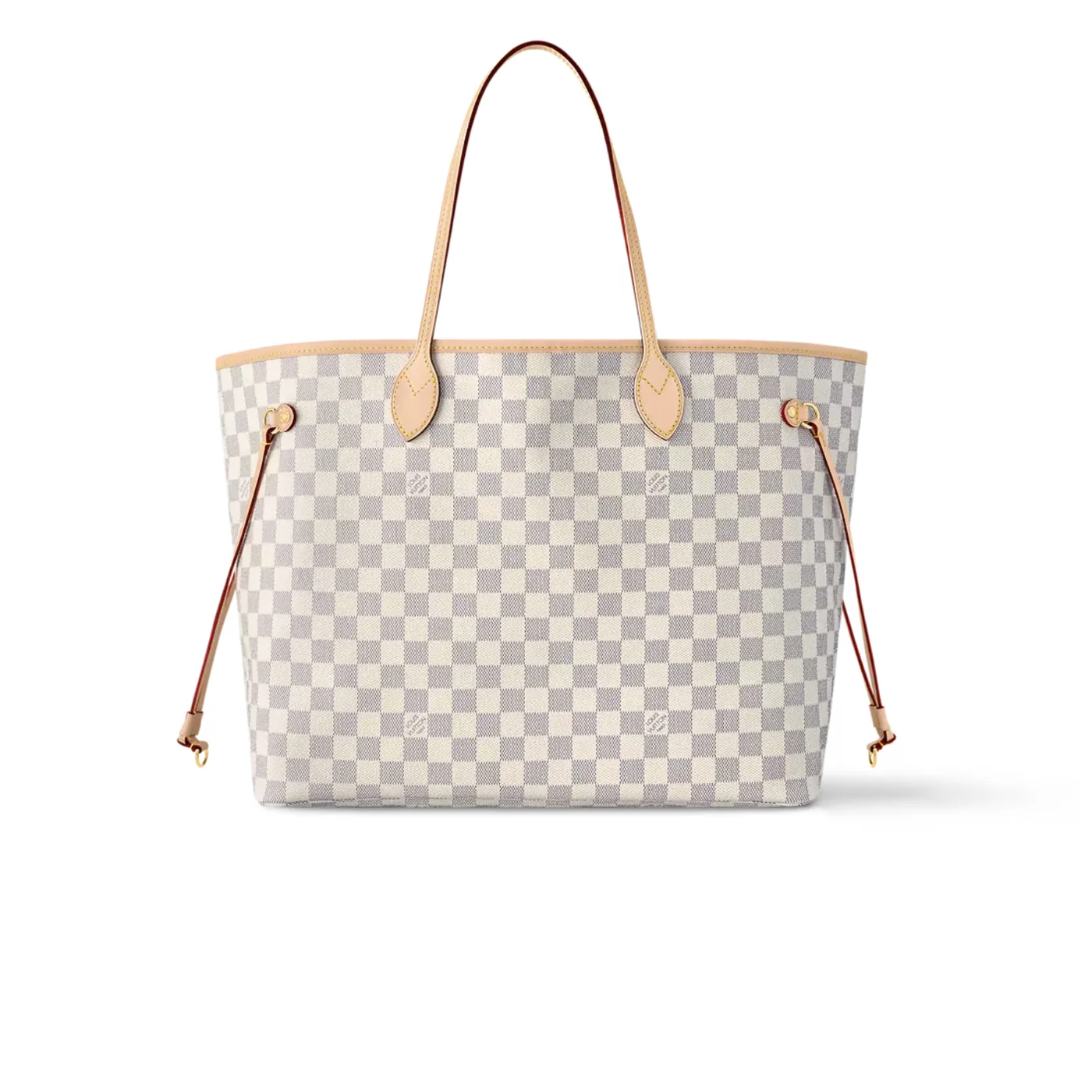 Louis Vuitton Neverfull GM Tote Bag / Rose Ballerine Pink Damier Azur Gold Hardware Louis Vuitton Neverfull GM Tote Bag / Rose Ballerine Pink Damier Azur Gold Hardware