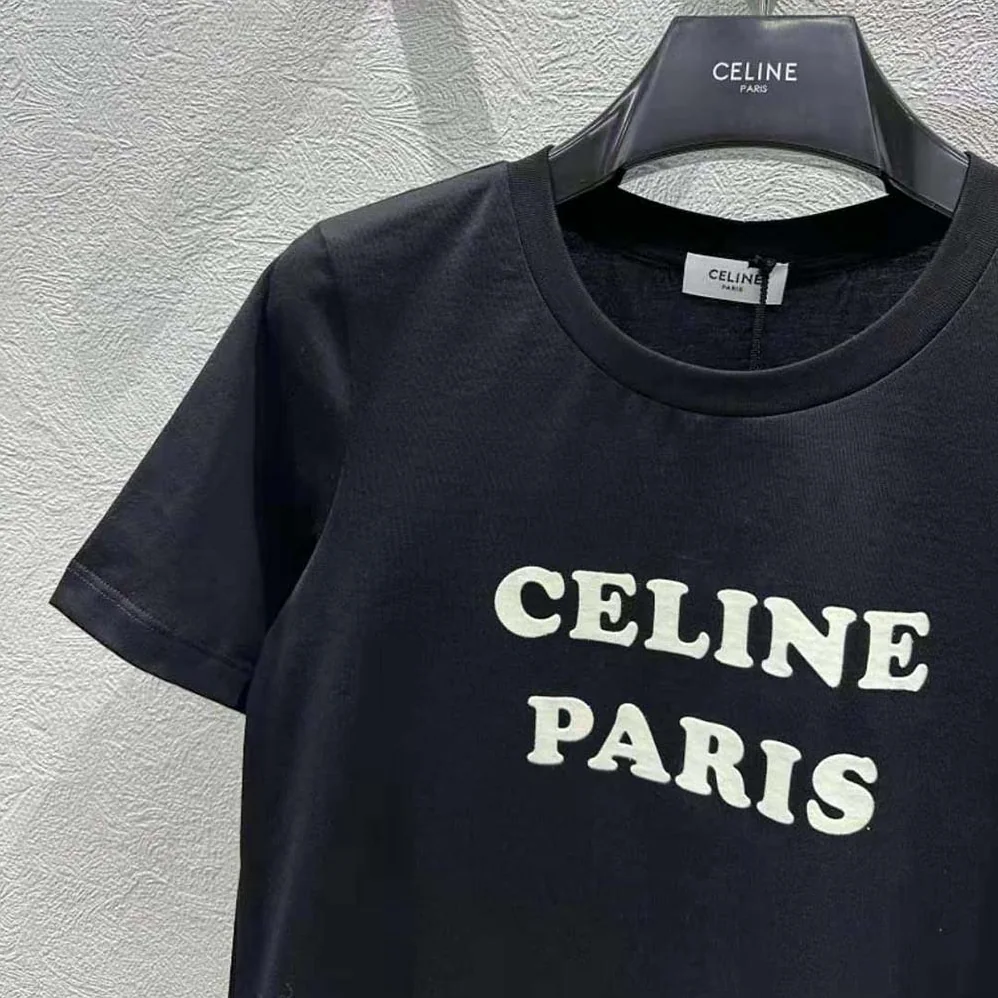 Celine Paris Boxy T for Men in shirt in Cotton Jersey Celine Paris Boxy T for Men in shirt in Cotton Jersey