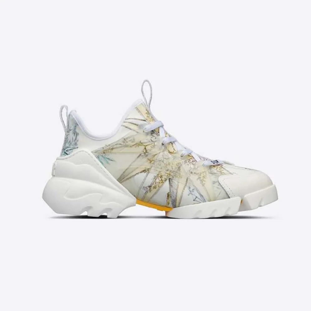 Dior D-Connect Sneaker Multicolor Technical Fabric with Rêve D'Infini Print for Women Dior D-Connect Sneaker Multicolor Technical Fabric with Rêve D'Infini Print for Women