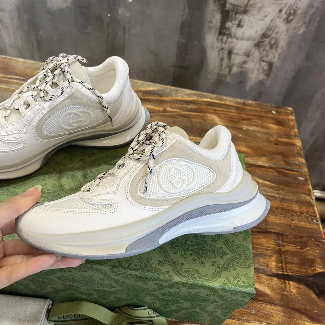 Gucci Run Sneaker White Gucci Run Sneaker White