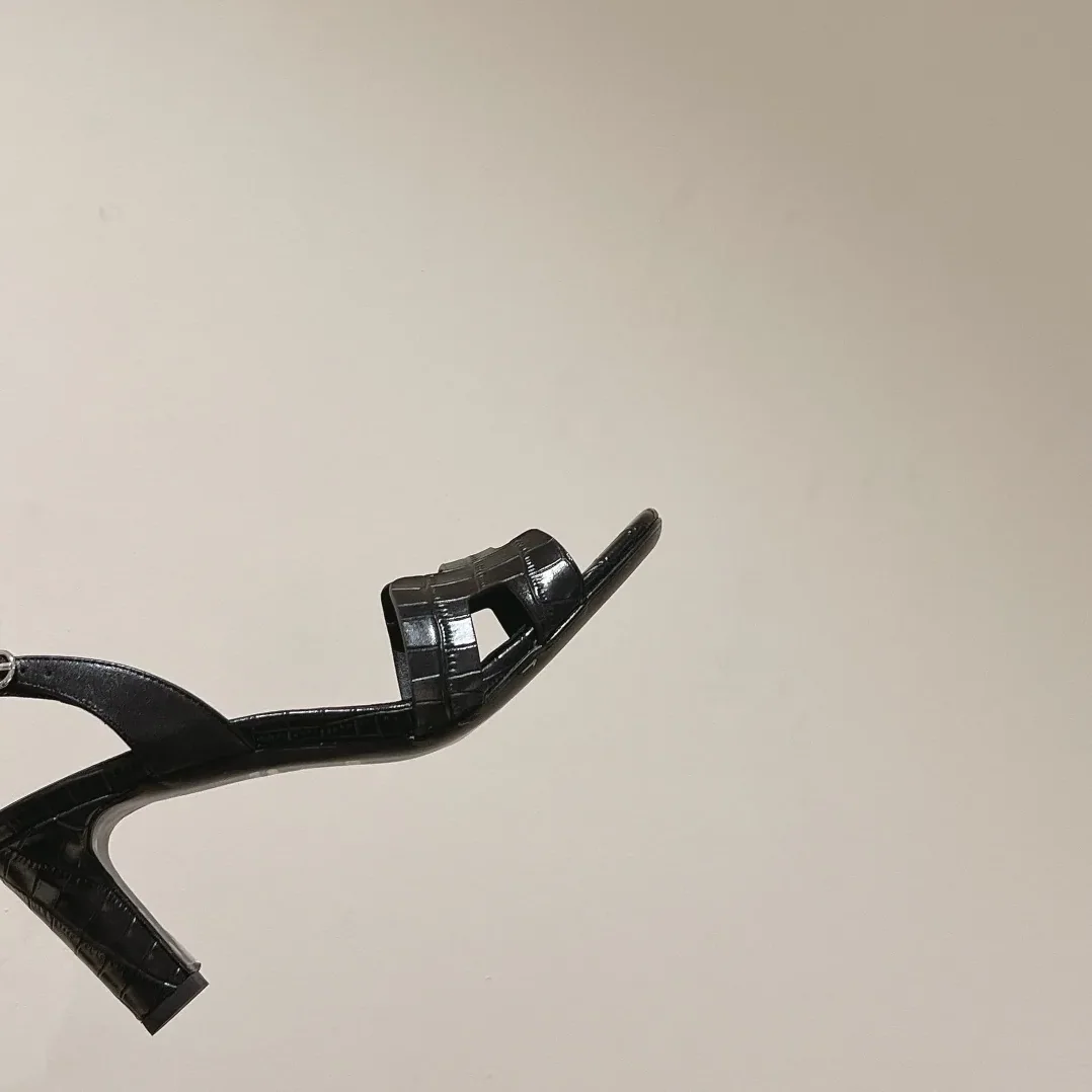 Hermes Eternite Sandal Black / Hermes Eternite Sandal Black /