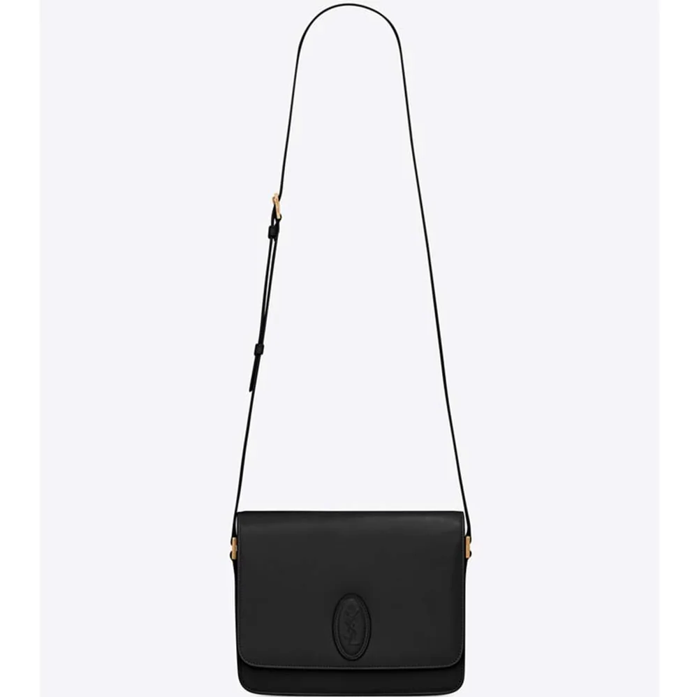 Saint Laurent YSL Le 61 Medium Saddle Bag Smooth for Women in Black Saint Laurent YSL Le 61 Medium Saddle Bag Smooth for Women in Black