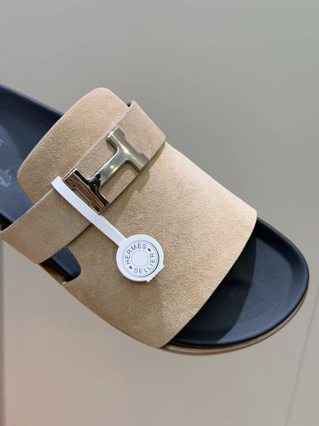 Hermes Jaures Sandals Grayish Hermes Jaures Sandals Grayish