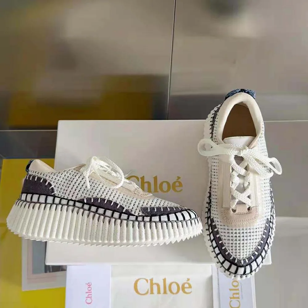 Chloe Nama Sneaker for Unisex in Blue Chloe Nama Sneaker for Unisex in Blue