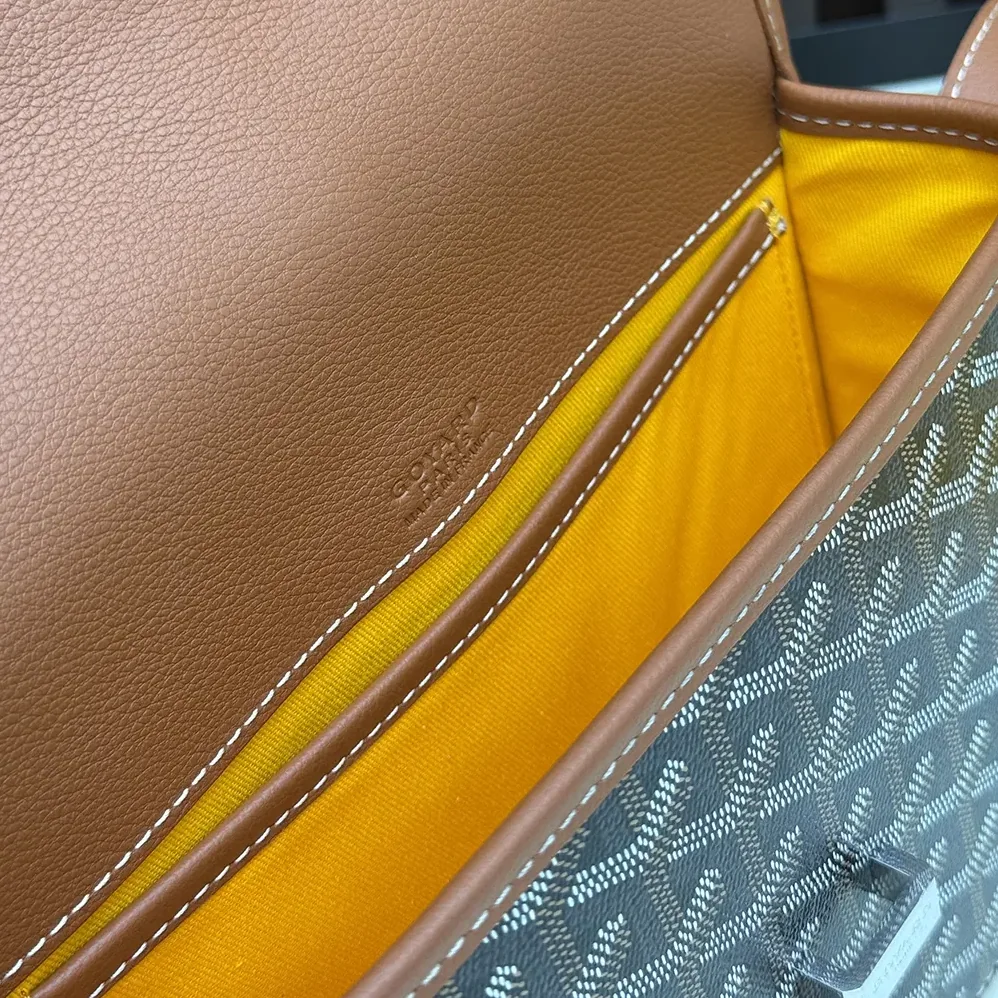 Goyard Belvedere Mm Bag for Unisex in Tan