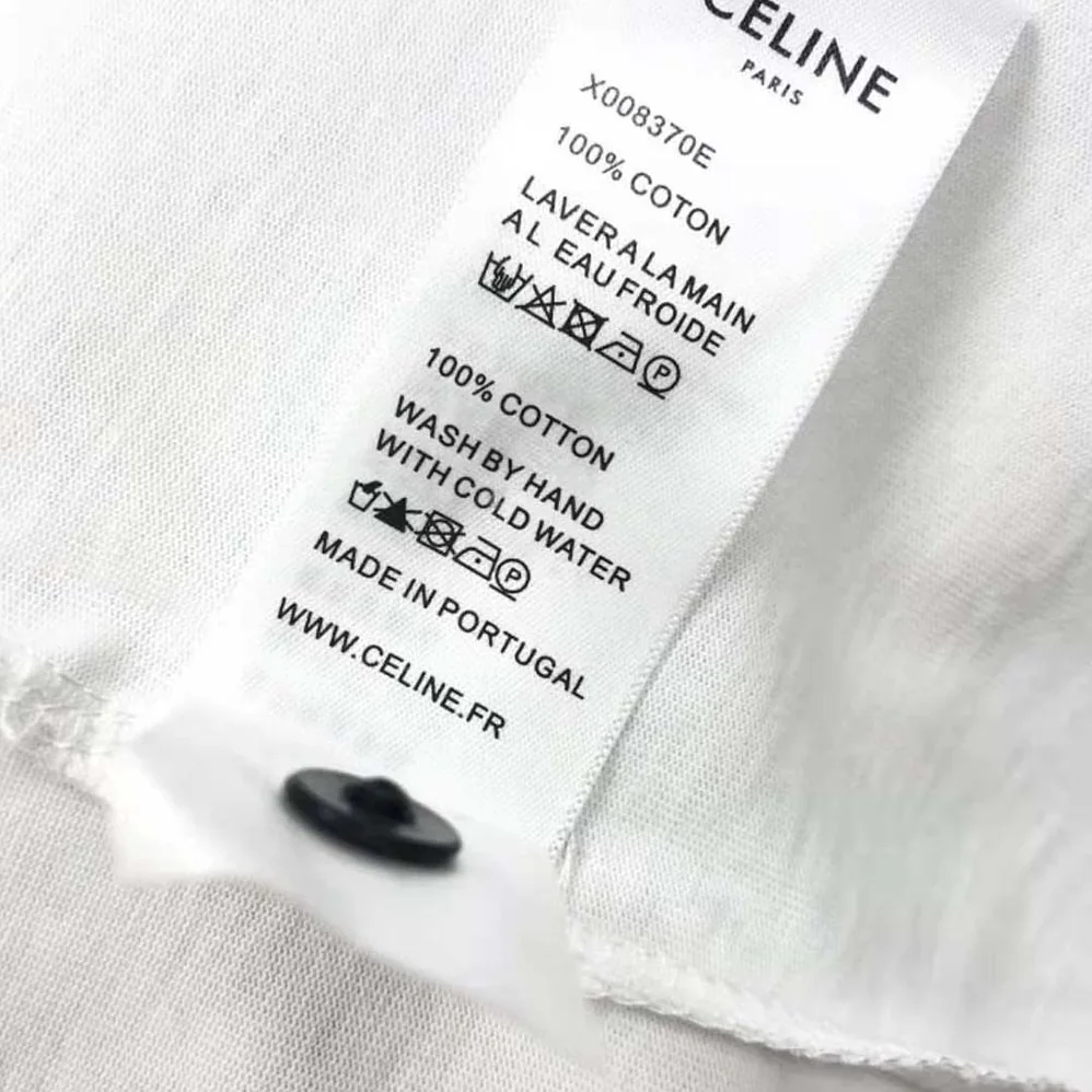 Celine C Cotton Jersey Tank Top for Men in White Celine C Cotton Jersey Tank Top for Men in White