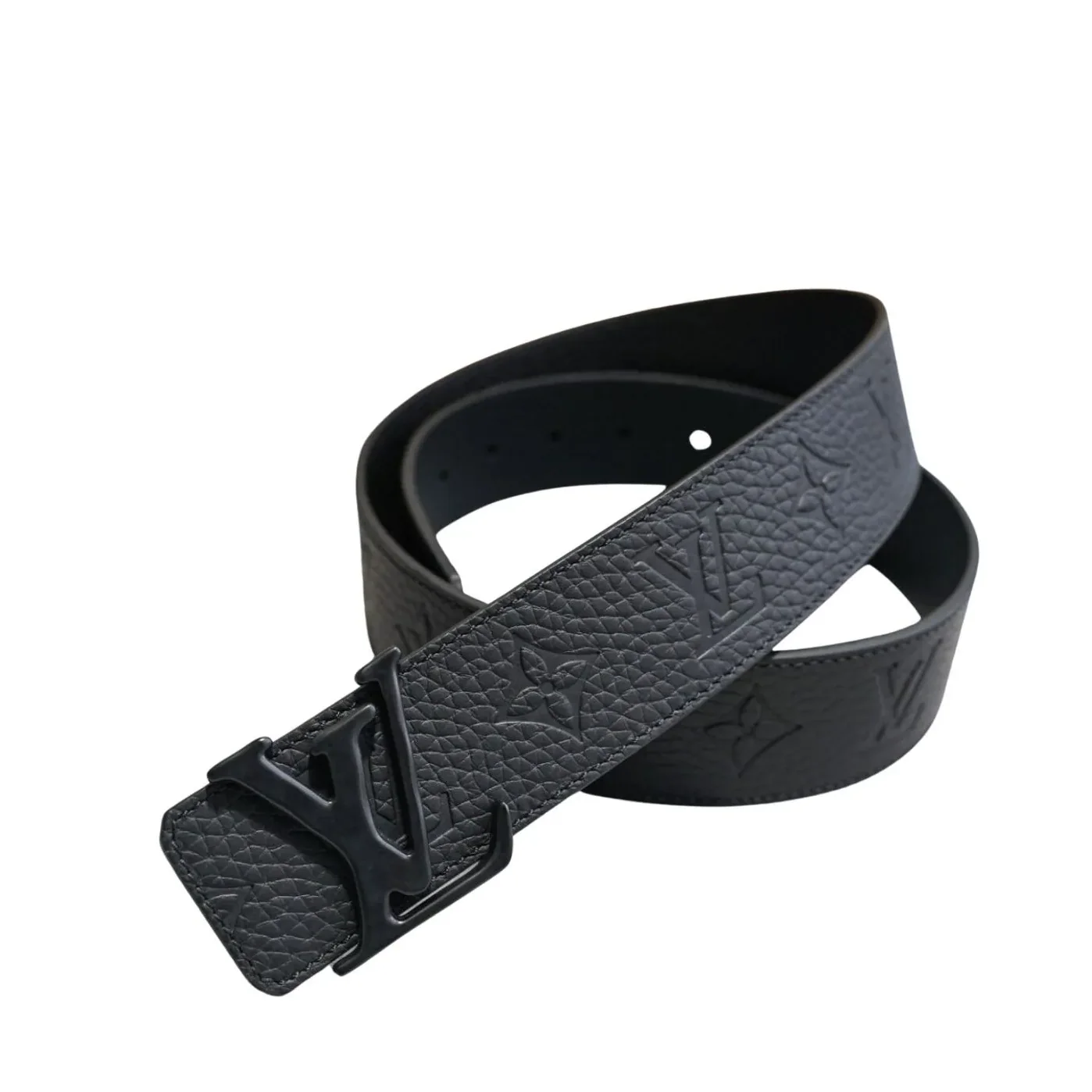 Louis Vuitton LV Initiales Belt Black Louis Vuitton LV Initiales Belt Black