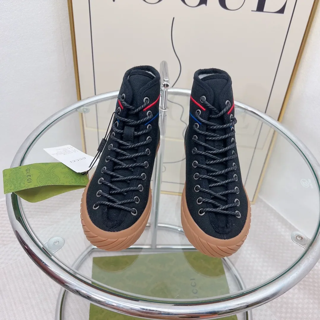 Gucci Interlocking G High for Women in Top Sneaker Black