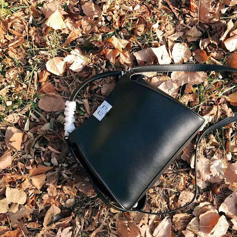 Fendi Peekaboo Essential Black Leather Bag for Women Fendi Peekaboo Essential Black Leather Bag for Women