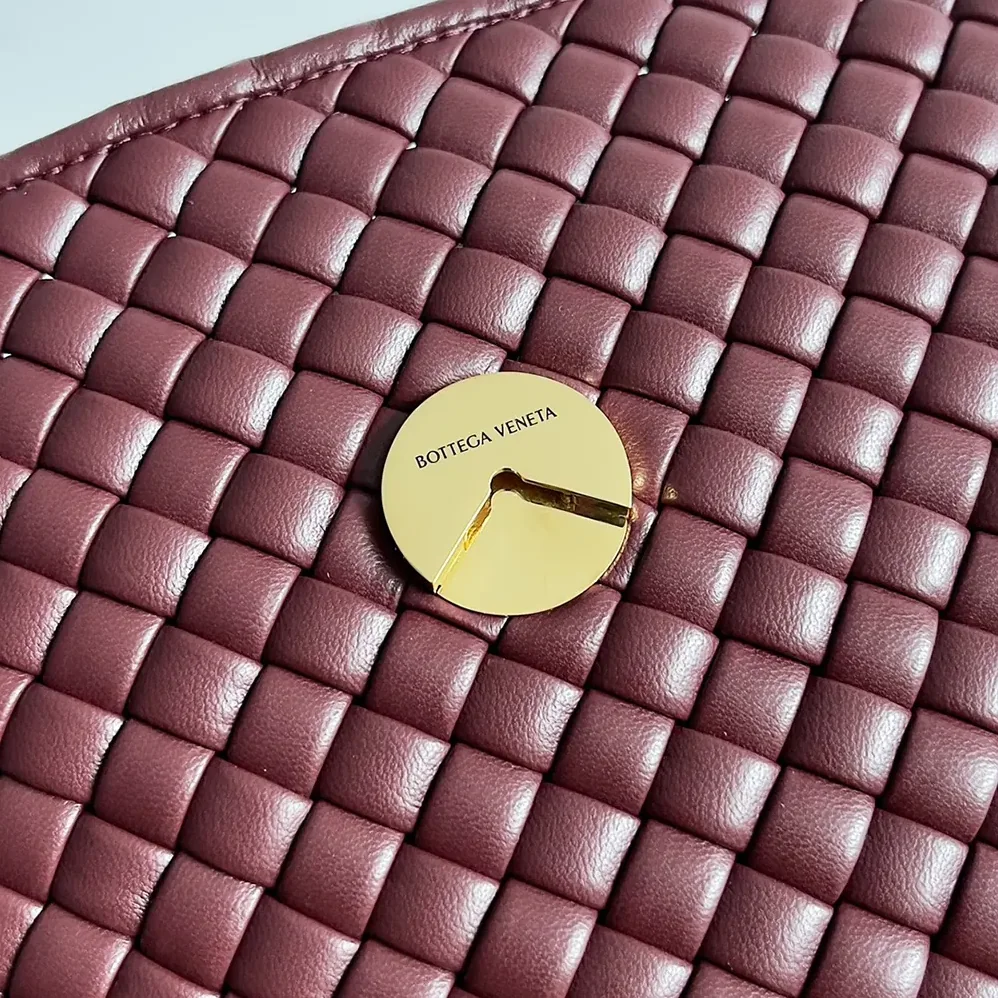 Bottega Veneta Patti Shoulder Bag in Padded Intreccio Leather for Women