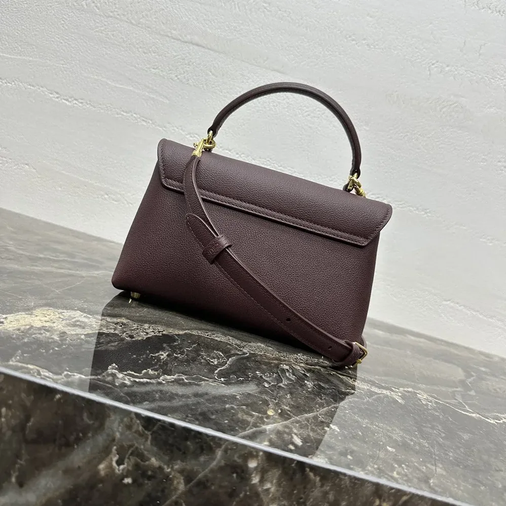 Celine Teen Nino Bag in Smooth Satinated Calfskin for Women in Burgundy Celine Teen Nino Bag in Smooth Satinated Calfskin for Women in Burgundy