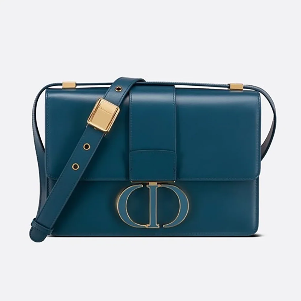 Dior 30 Montaigne Bag Box Calfskin for Women in Navy Dior 30 Montaigne Bag Box Calfskin for Women in Navy