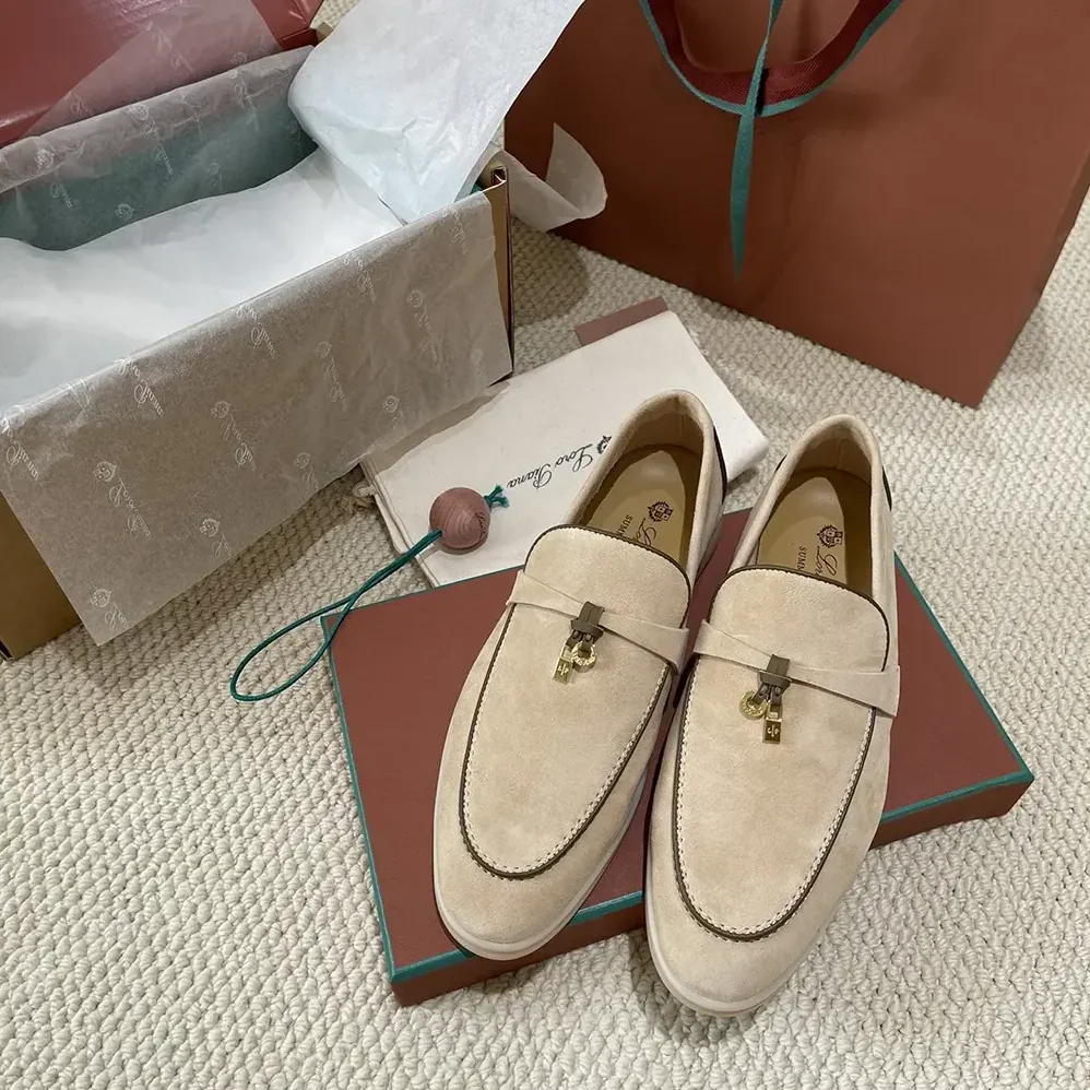 Loro Piana Summer Charms Walk Loafer for Unisex in Beige