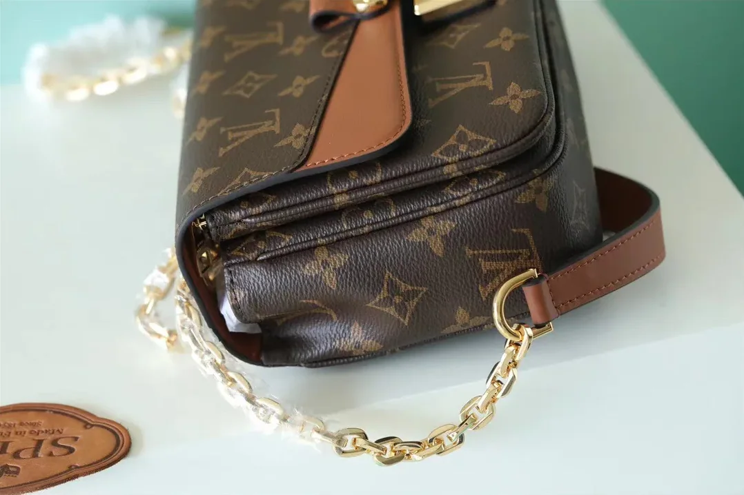 Louis Vuitton Marceau Crossbody Bag / Monogram Caramel Brown Gold Hardware Louis Vuitton Marceau Crossbody Bag / Monogram Caramel Brown Gold Hardware