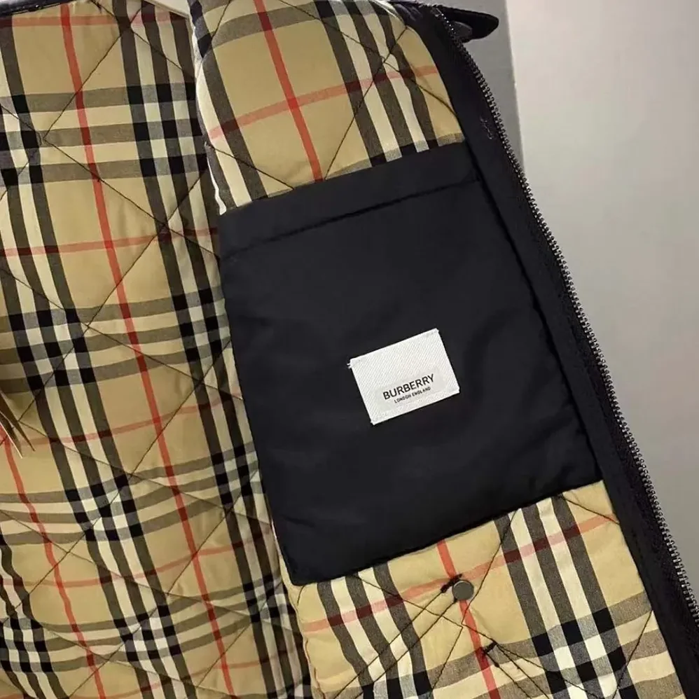 Burberry Quilted Thermoregulated Harrington Jacket for Men