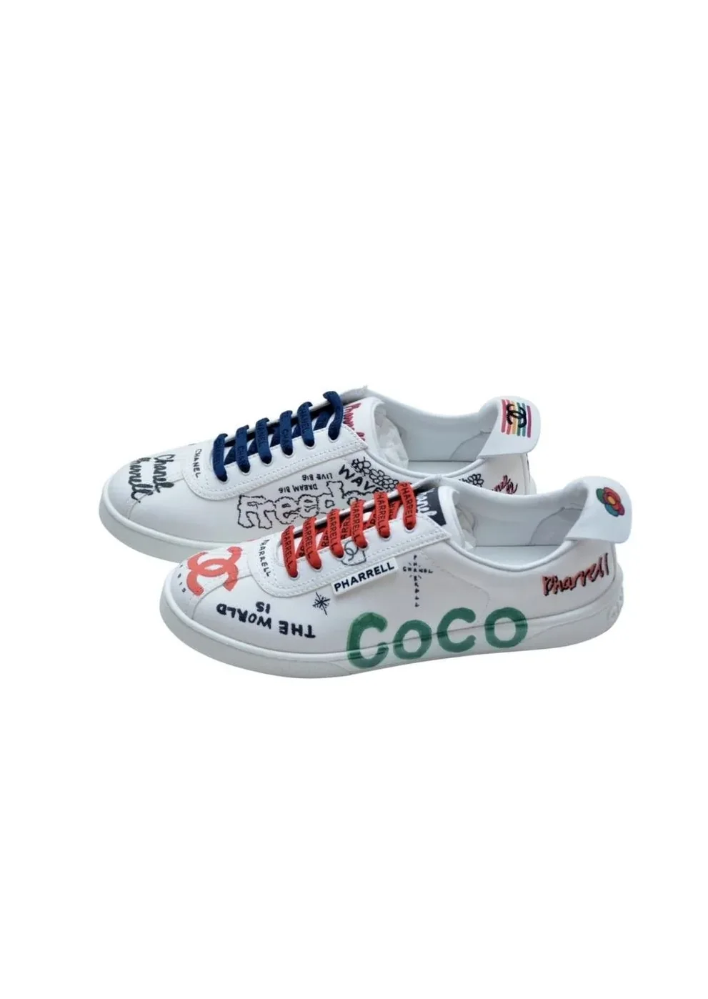 Chanel Williams Shoes 2019 Collection White Sneaker Chanel Williams Shoes 2019 Collection White Sneaker