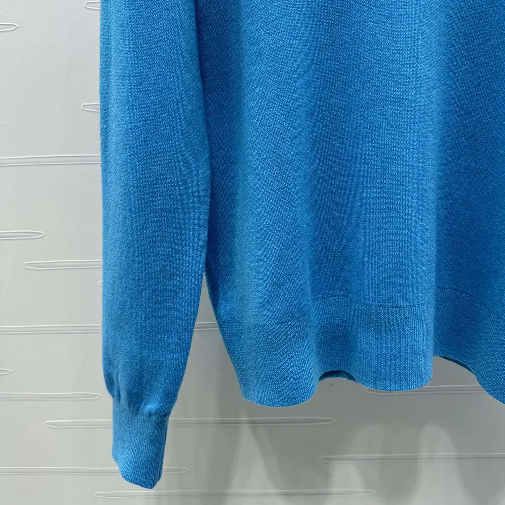 Dior Christian Dior Couture Sweater Blue Wool Blend for Women