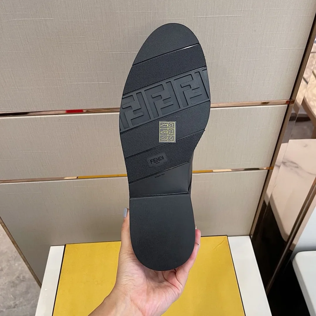 Fendi Force Matte Black Shoes