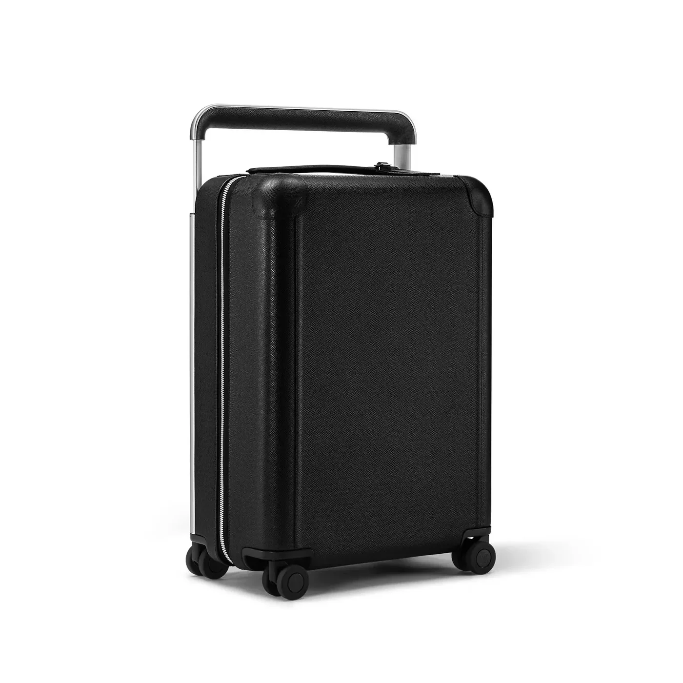 Louis Vuitton Horizon 55 Suitcase / Black Taiga Leather Silver Hardware Louis Vuitton Horizon 55 Suitcase / Black Taiga Leather Silver Hardware