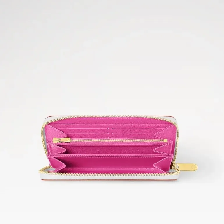 Louis Vuitton LV x TM Zippy Wallet in Multicolor Gold Hardware
