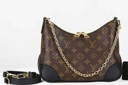 Louis Vuitton Boulogne Monogram Canvas Brown / LV