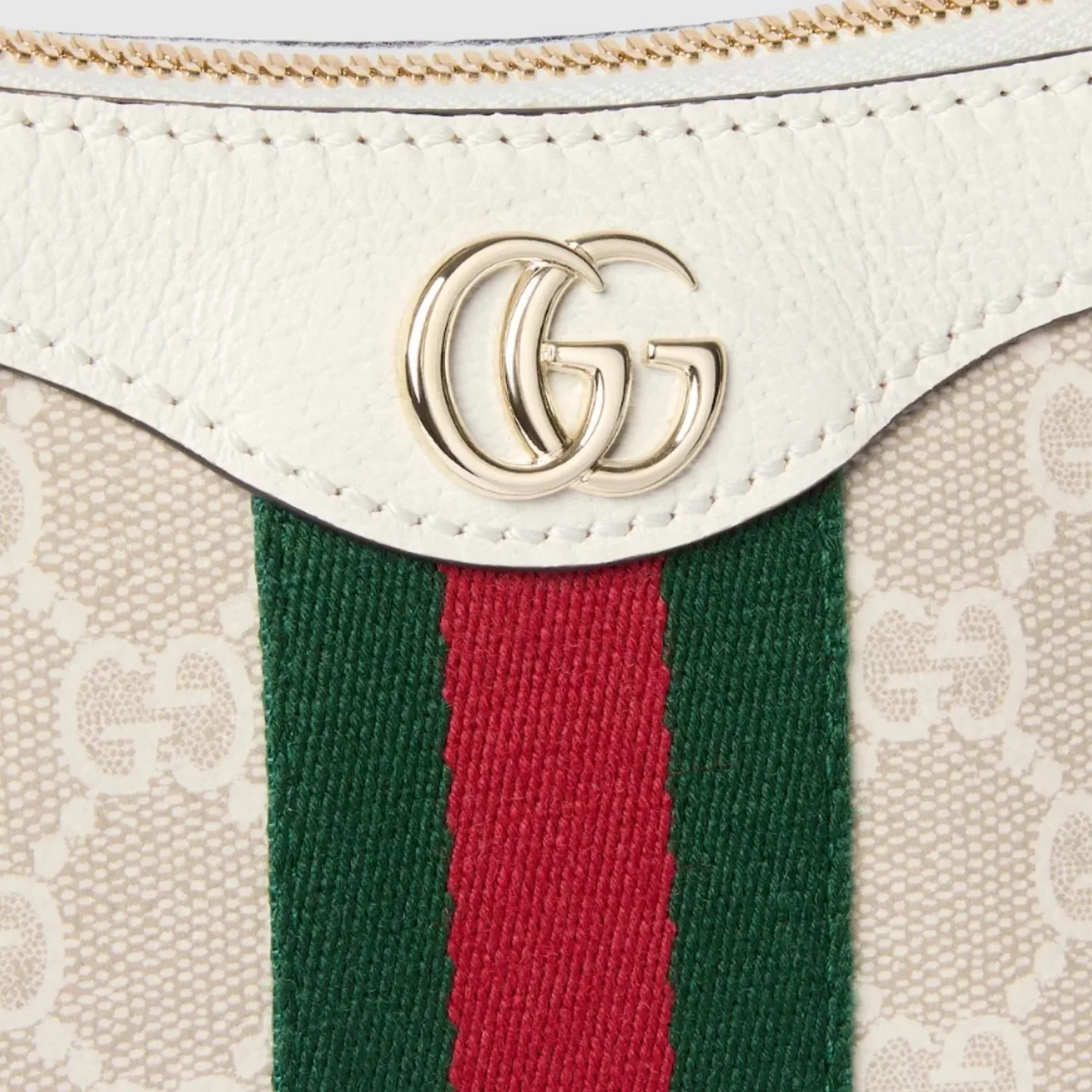Gucci Ophidia Small Shoulder Bag in White Gold Hardware Gucci Ophidia Small Shoulder Bag in White Gold Hardware