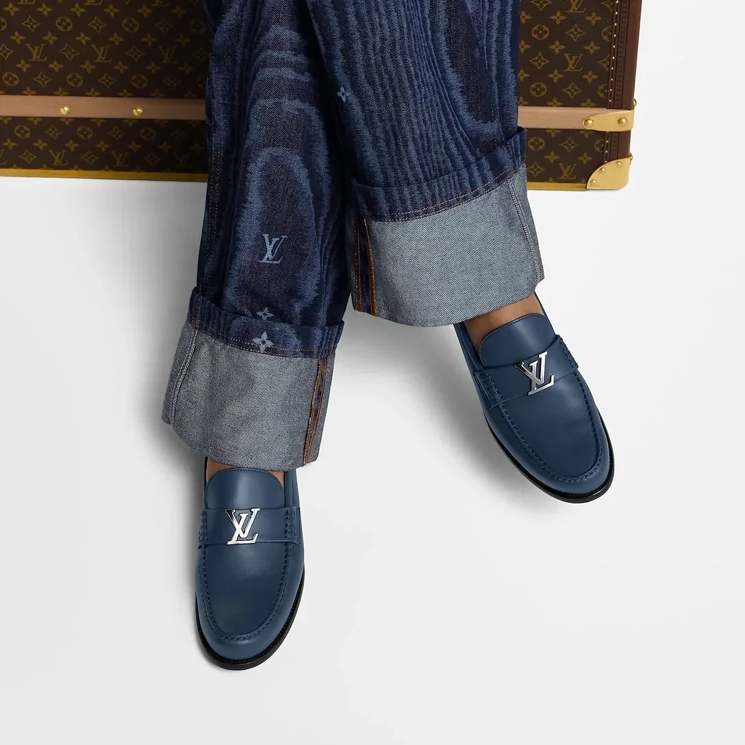 Louis Vuitton Major Loafer Marine 1AHPQ9 Louis Vuitton Major Loafer Marine 1AHPQ9
