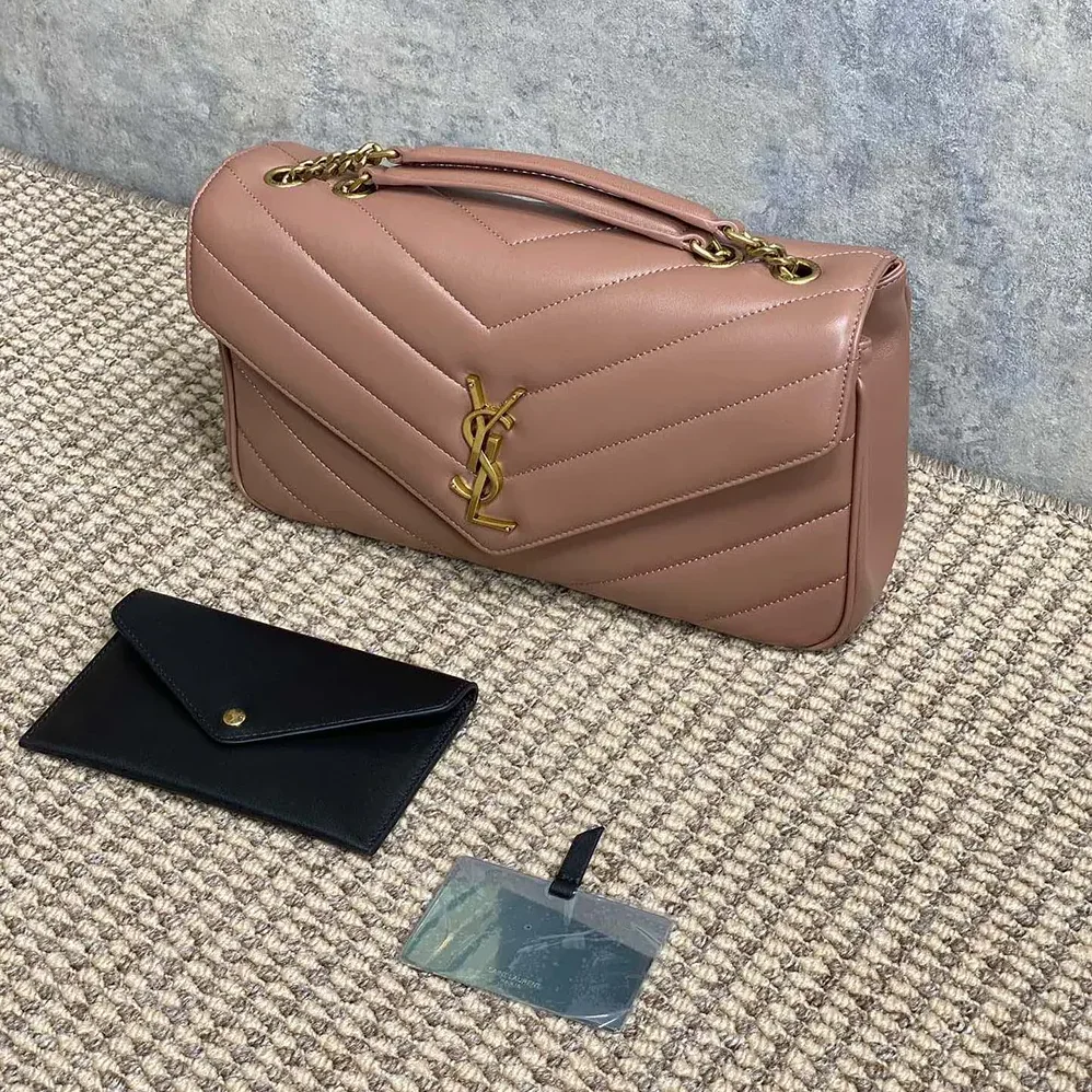 Saint Laurent YSL Loulou Medium in Matelasse Lambskin-801439AAEAX5036 for Women Saint Laurent YSL Loulou Medium in Matelasse Lambskin-801439AAEAX5036 for Women