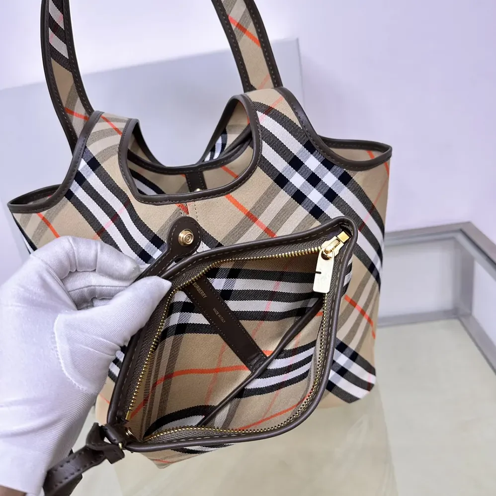 Burberry Small Check Tote for Women
